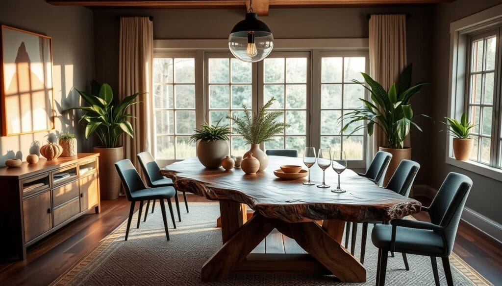 mango wood dining table