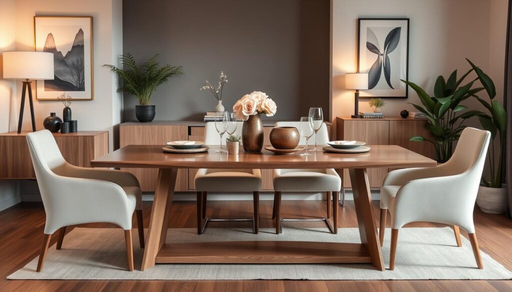 console dining table