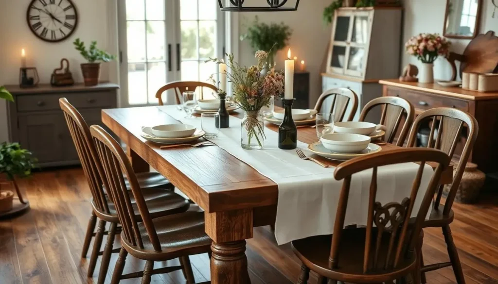 modern farmhouse dining tables