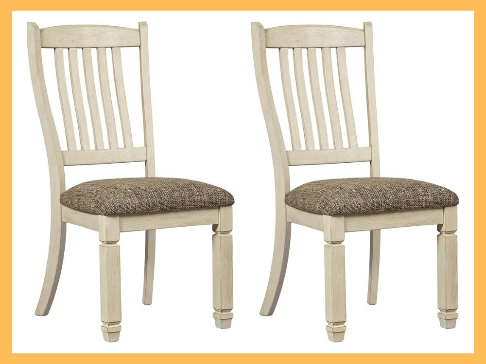 Ashley Bolanburg Upholstered Dining Chairs, 2-Pack