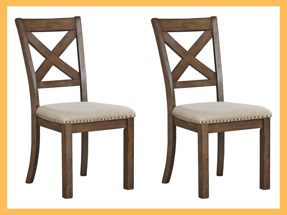Ashley Moriville Upholstered Dining Chairs, 2-Pack