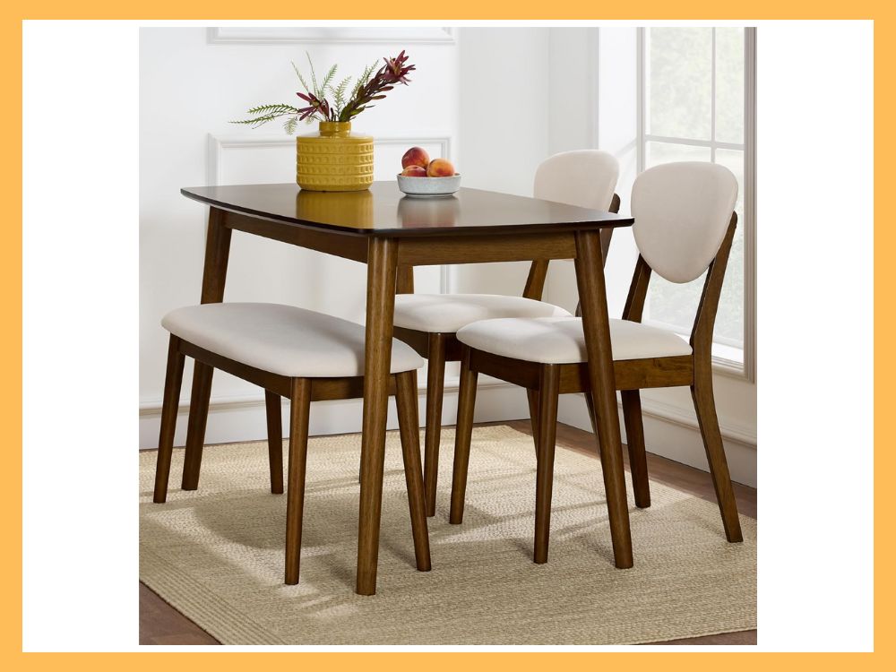 Best Choice Products Mid-Century Dining Set (4-Pc)