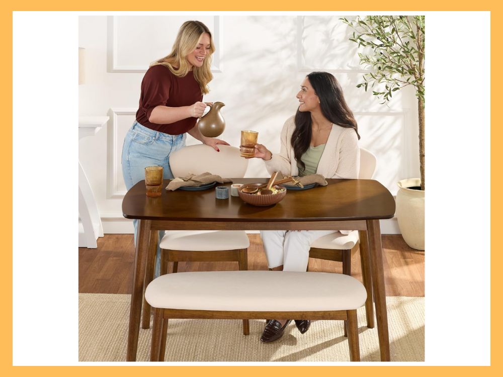 Best Choice Products Mid-Century Dining Set (4-Pc)