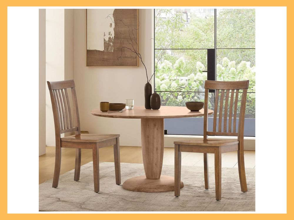 COLAMY Windsor Spindle Dining Chairs (Set of 6)