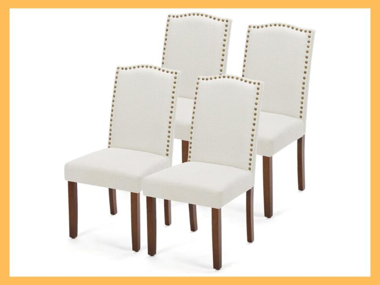 DUMOS Upholstered Dining Chairs, Set of 4