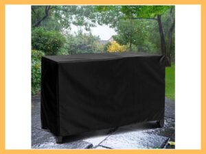 PAMASE Cover for Keter Unity XL Cart, 54x23x35, Black