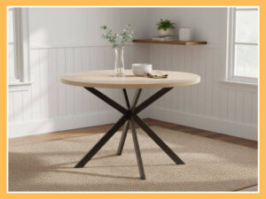 ChooChoo Natural Oak Round Dining Table