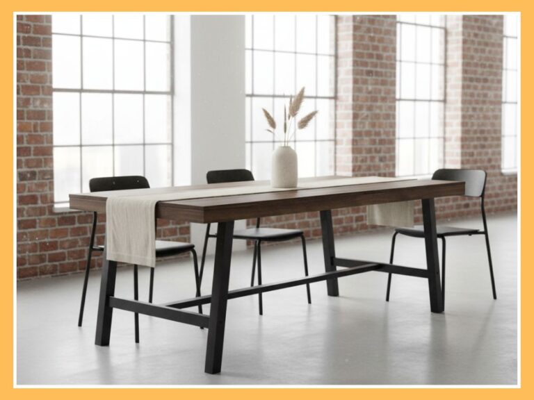 GarveeHome Industrial Dining Table