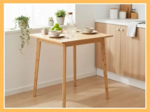 HOOBRO Bamboo Dining Table