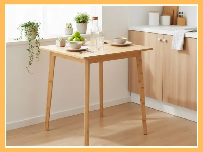 HOOBRO Bamboo Dining Table