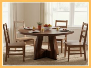 LITTLE TREE 47-inch Round Dining Table