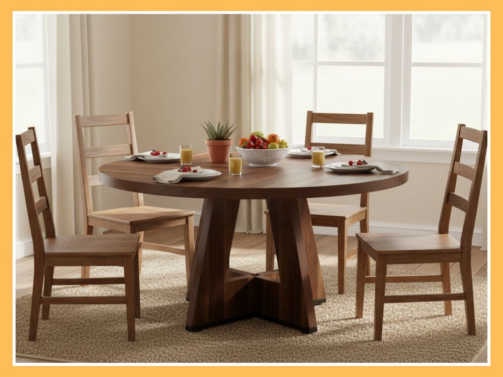 LITTLE TREE 47-inch Round Dining Table